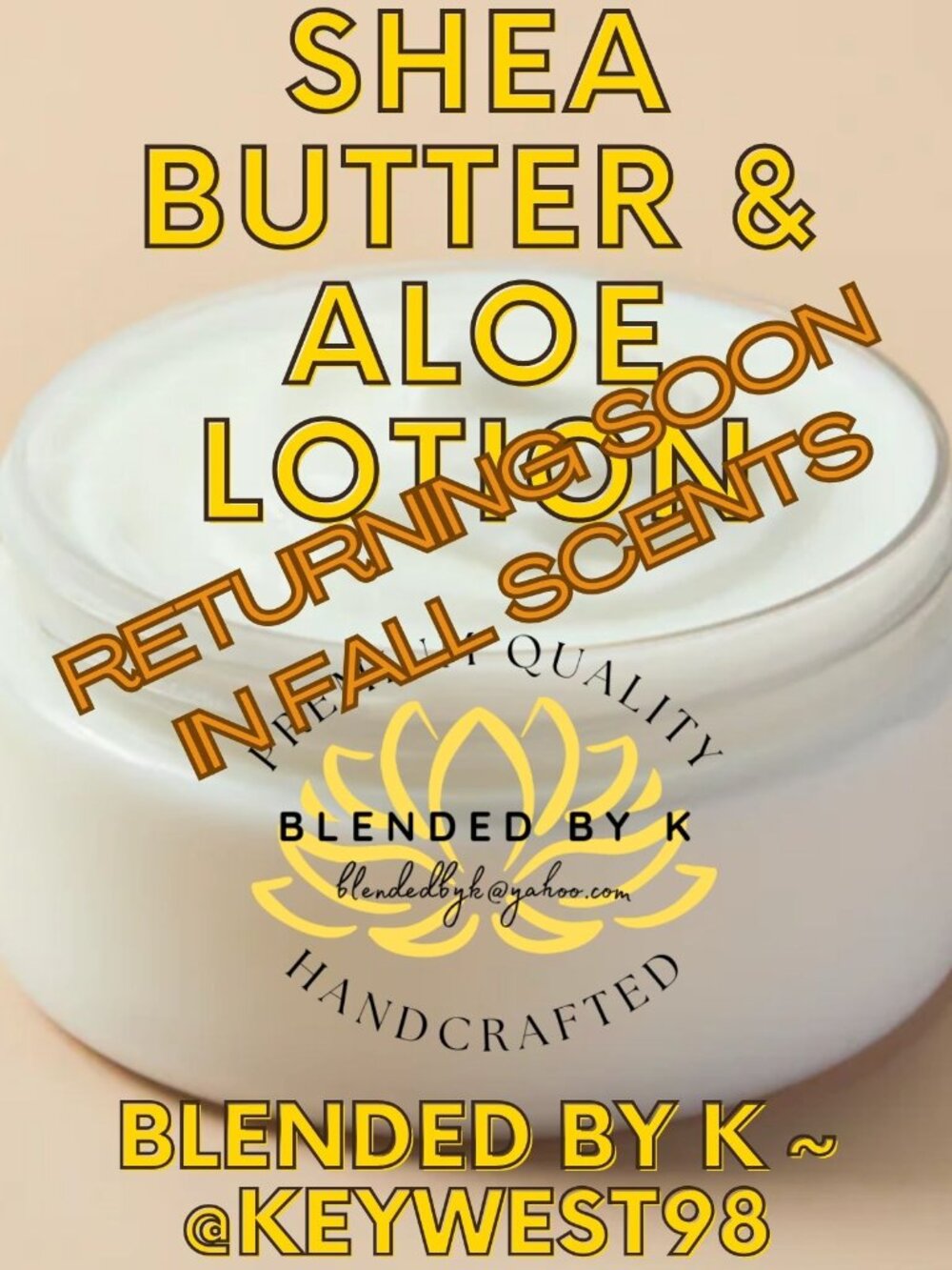 SHEA BUTTER & ALOE LOTION ~ 8 OZ - Picture 9 of 10
